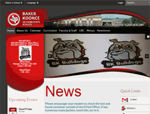 Tablet Screenshot of bks.carthageisd.org